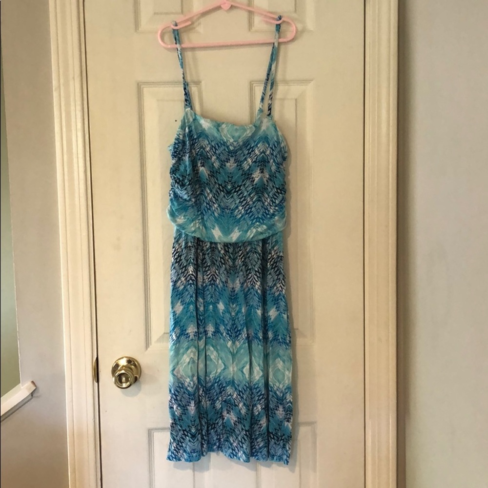 Sundress with removable straps